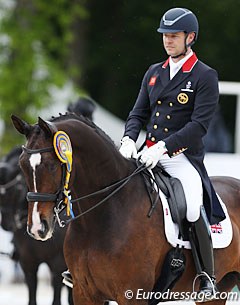Spencer Wilton and Super Nova won the Grand Prix and Special at the 2017 CDIO Compiegne