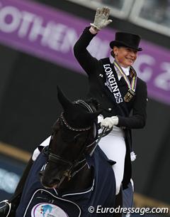 Isabell Werth is the 2017 European Dressage Champion