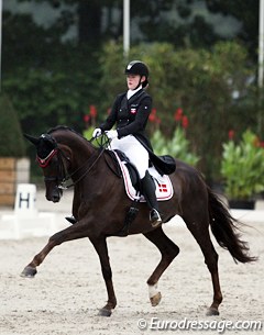 Josefine Hoffmann and Honnerups Driver are only competing at their fourth show together, but they have qualified for the Kur