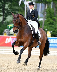 Isabell Werth and Don Johnson at the 2017 CDI Mannheim :: Photo © Karl-Heinz Frieler