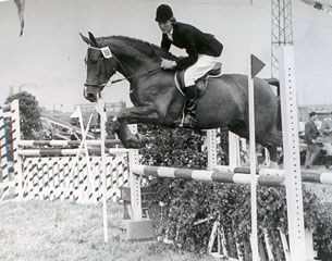 Show jumping was part of the required all round training of a rider in the 1950s