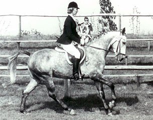 Angelika competing in the 1960s