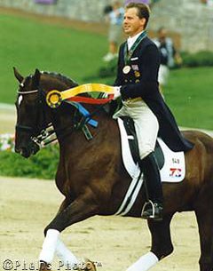 Sven Rothenberger and Weyden at the 1996 Olympic Games in Atlanta :: Photo © Mary Phelps
