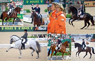 Preview of Dirk Caremans' 2010 World Equestrian Games book: a dressage photo page