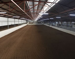The indoor arena