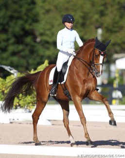Jill Irving and Soccer City at the 2017 CDN Wellington :: Photo © Astrid Appels