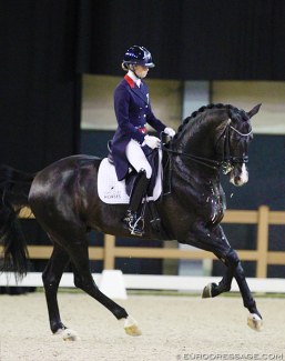 Charlotte Fry and Everdale at the 2018 CDI-W 's Hertogenbosch :: Photo © Astrid Appels