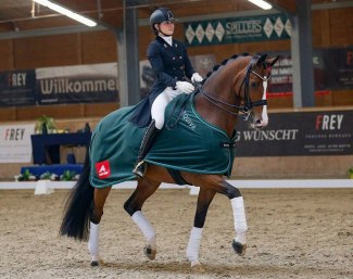 Lisa-Maria Klössinger and FBW Daktari at the 2018 CDI Wiener Neustadt :: Photo © Petra Kerschbaum