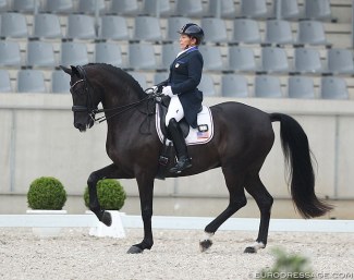Shelly Francis and Danilo at the 2018 CDI Aachen :: Photo © Astrid Appels
