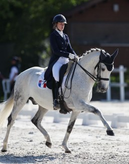 Mado Pinto and Rafale du Coussoul at the 2018 CDIO Compiègne :: Photo © Astrid Appels