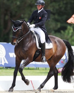 Carl-Lennart Korsch and Flori Favoloso at the 2018 CDIO-PJYR Hagen :: Photo © Astrid Appels