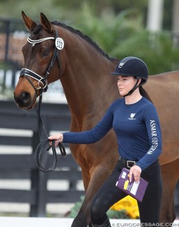 Ava MacCoubrey and Ritter Benno at the 2018 CDI Wellington :: Photo © Astrid Appels