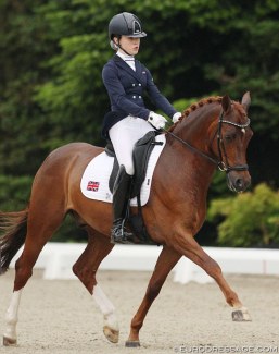 Charlotte McDowall and Le Chiffre at the 2017 CDIO-P Hagen :: Photo © Astrid Appels