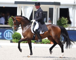Hartwig Burfeind and Fine Spirit at the 2017 CDIO Rotterdam :: Photo © Astrid Appels