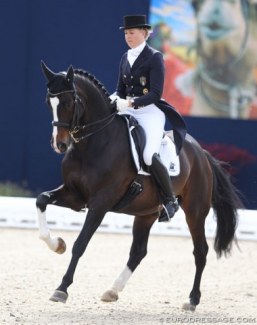 Pia Laus-Schneider and Shadow at the 2018 CDI Hagen :: Photo © Astrid Appels