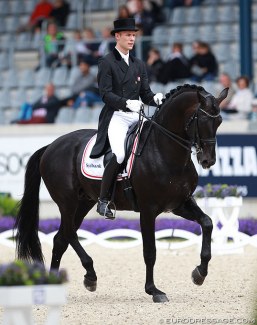 Daniel Bachmann Andersen and Blue Hors Hotline at the 2016 CDIO Aachen :: Photo © Astrid Appels