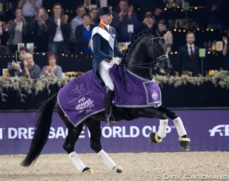 Hans Peter Minderhoud and Dream Boy at the 2018 CDI-W Mechelen :: Photo © Dirk Caremans