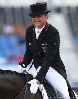 Dorothee Schneider at the 2018 World Equestrian Games :: Photo © Astrid Appels