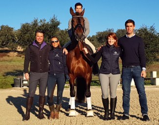 Marc Lebbe, Coralie Baldrey, João on Equador, Katarzyna Gontarska and Diogo Lima Mayer Jr