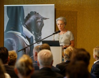 Her Royal Highness Princess Benedikte of Denmark, President of the Global Dressage Foundation :: Photo © Dirk Caremans