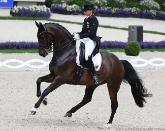 Dorothee Schneider on Showtime at the 2019 CDIO Aachen :: Photo © Astrid Appels