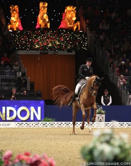 Beautiful setting for international dressage sport at the historic Olympia Exhibition Centre in West Kensington, London :: Photo © Astrid Appels