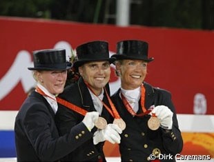Danish team at the 2008 Olympic Games :: Photo © Dirk Caremans