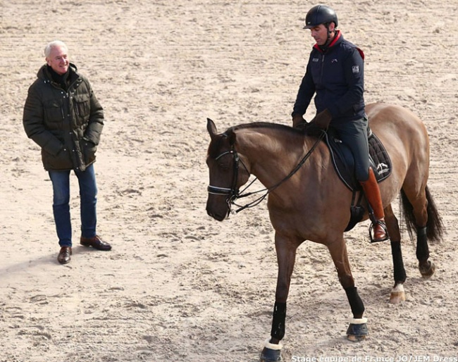 Jan Bemelmans at Arnaud Serre at the 2018 French Team Training in Le Mans :: Photo © PSV