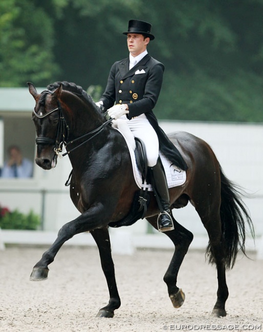 Steffen Frahm and Damsey at the 2013 CDI Rotterdam :: Photo © Astrid Appels