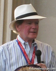 Dr. Pearse Lyons at the 2010 World Equestrian Games :: Photo © Astrid Appels