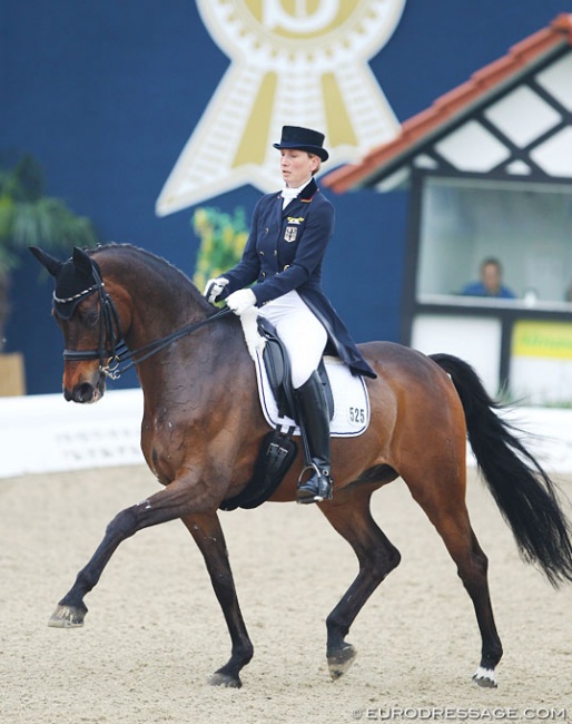 Anabel Balkenhol and Rubins Royal at the 2014 CDI Hagen :: Photo © Astrid Appels