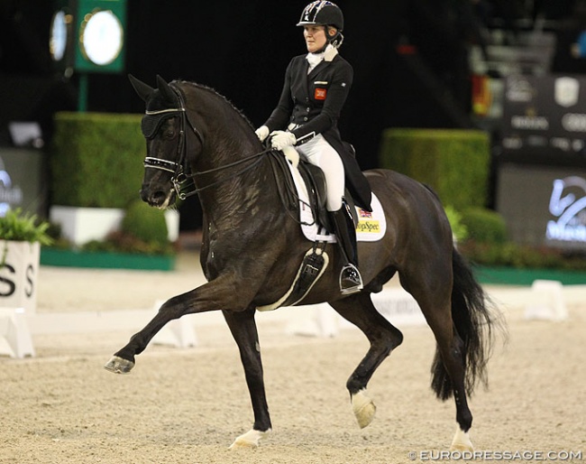 Hayley Watson-Greaves and Rubin's Nite at the 2018 CDI-W 's Hertogenbosch :: Photo © Astrid Appels