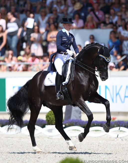 Therese Nilshagen and Dante Weltino OLD at the 2018 CDIO Aachen :: Photo © Astrid Appels