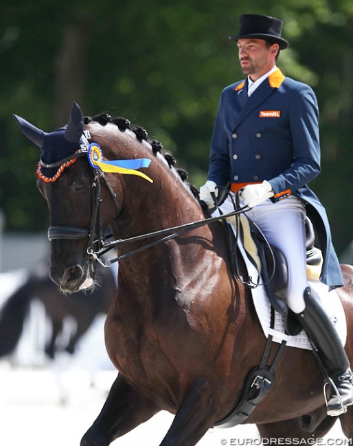 Tommie Visser and Vingino at the 2018 CDIO Compiègne :: Photo © Astrid Appels