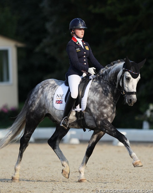 Sophie Taylor and George Clooney BS at the 2018 CDIO-P Hagen :: Photo © Astrid Appels