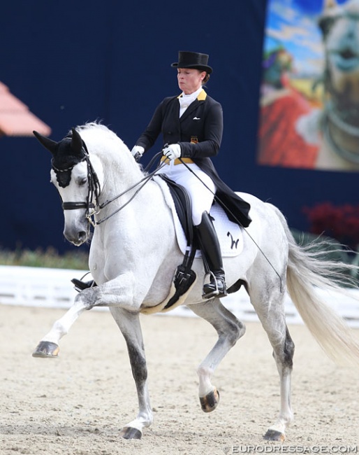 Isabell Werth and Belantis at the 2018 CDI Hagen :: Photo © Astrid Appels