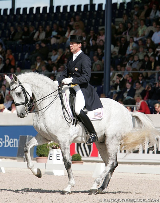 Guenter Seidel and Aragon at the 2005 CDIO Aachen :: Photo © Astrid Appels