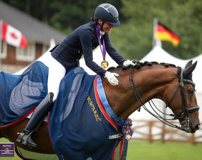 Caroline Garren Wins Individual Test Gold at 2018 North American Junior Riders Championships