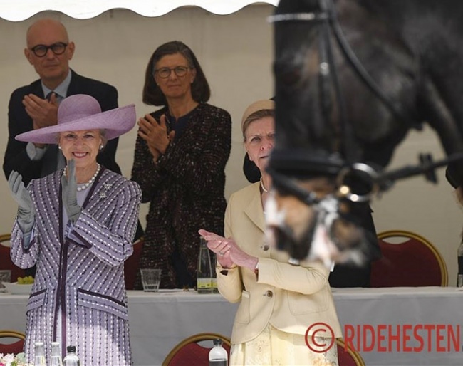 HRH Princess Benedikte at her 75th birthday party at Koldinghus :: Photo © Ridehesten
