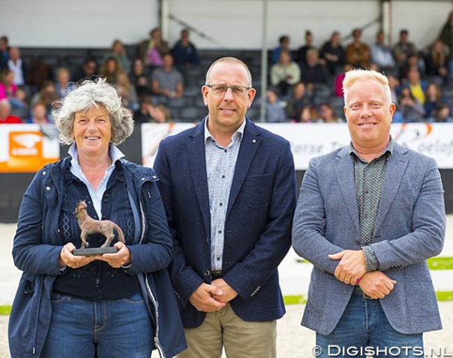 Marion Schreuder, Paul Ernes and Maarten van der Heijden at the 2019 Dutch Championships :: Photo © Digishots