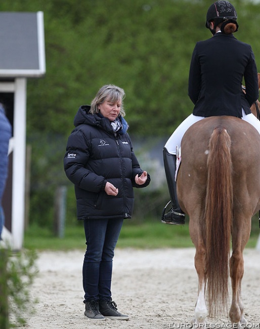 Danish Pony team trainer Jette Nevermann :: Photo © Astrid Appels