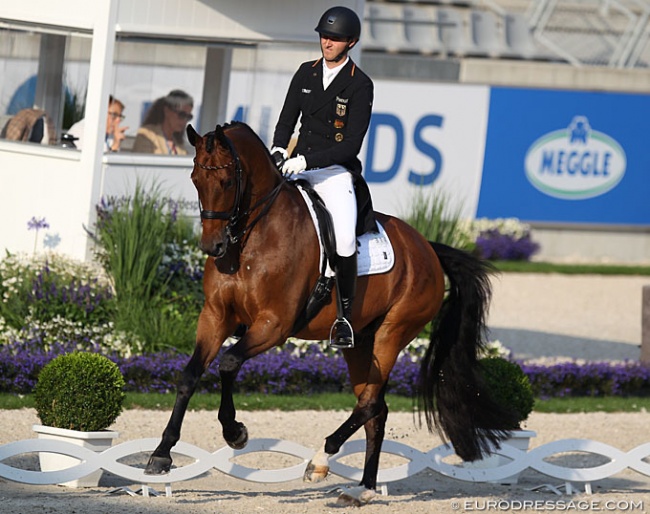Sönke Rothenberger and Cosmo at the 2019 CDIO Aachen :: Photo © Astrid Appels