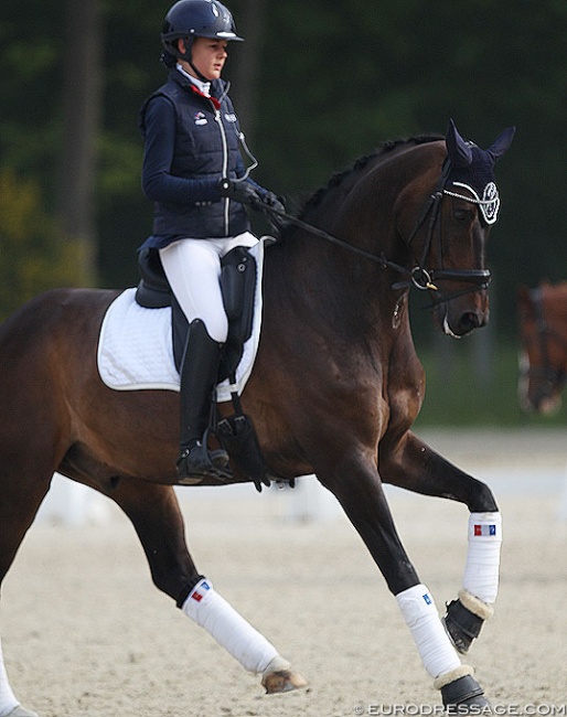 Maud Hebras on Chicco at the 2019 CDIO Compiègne :: Photo © Astrid Appels