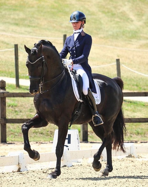 Saskia van Es and Elastico at the 2019 CDI Leudelange :: Photo © Koen Gomes
