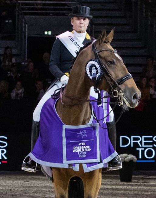 Isabell Werth and Emilio win the 2019 CDI-W Lyon