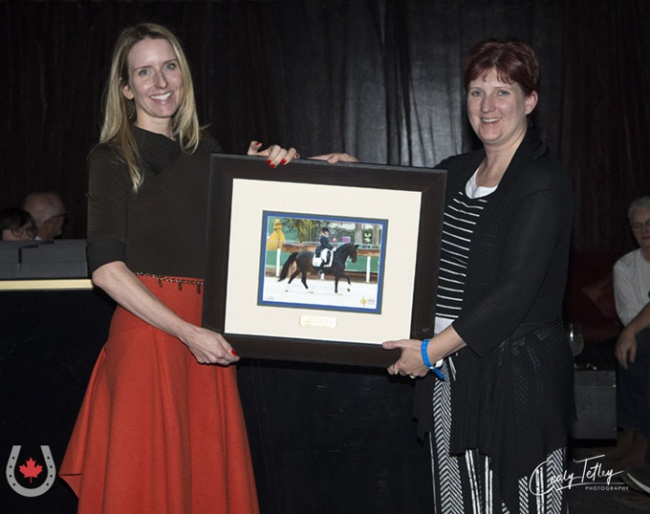 Chloe Gasiorowski was named the Dressage Canada Owner of the Year 2019 