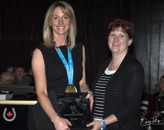 Tina Irwin (née Busse), Canadian Dressage Athlete of the Year 2019 :: Photo © Cealy Tetley