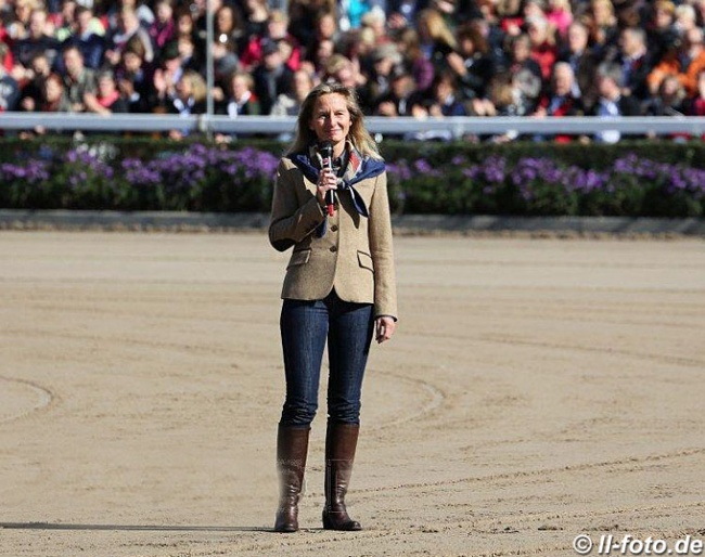 Susanne Rimkus at the Warendorf State stud in 2012 :: Photo © LL-foto