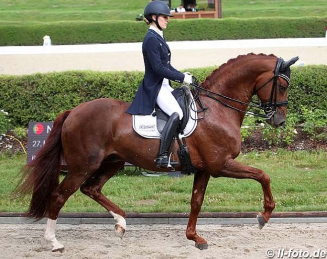 Beatrice Buchwald and Veneno at the 2019 CDN Werder :: Photo © LL-foto