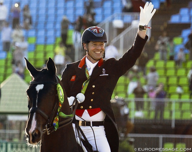 Spencer Wilton and Super Nova at the 2016 Olympic Games in Rio :: Photo © Astrid Appels